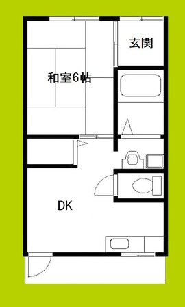 中本1丁目テラスハウスの物件間取画像